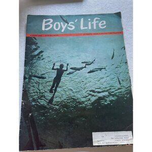 Vintage Boys Life Magazine August 1964 Issue